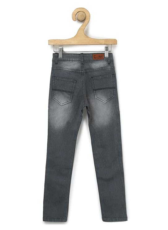Urbano Juniors Boys Mid Rise Slim Jeans Streatch